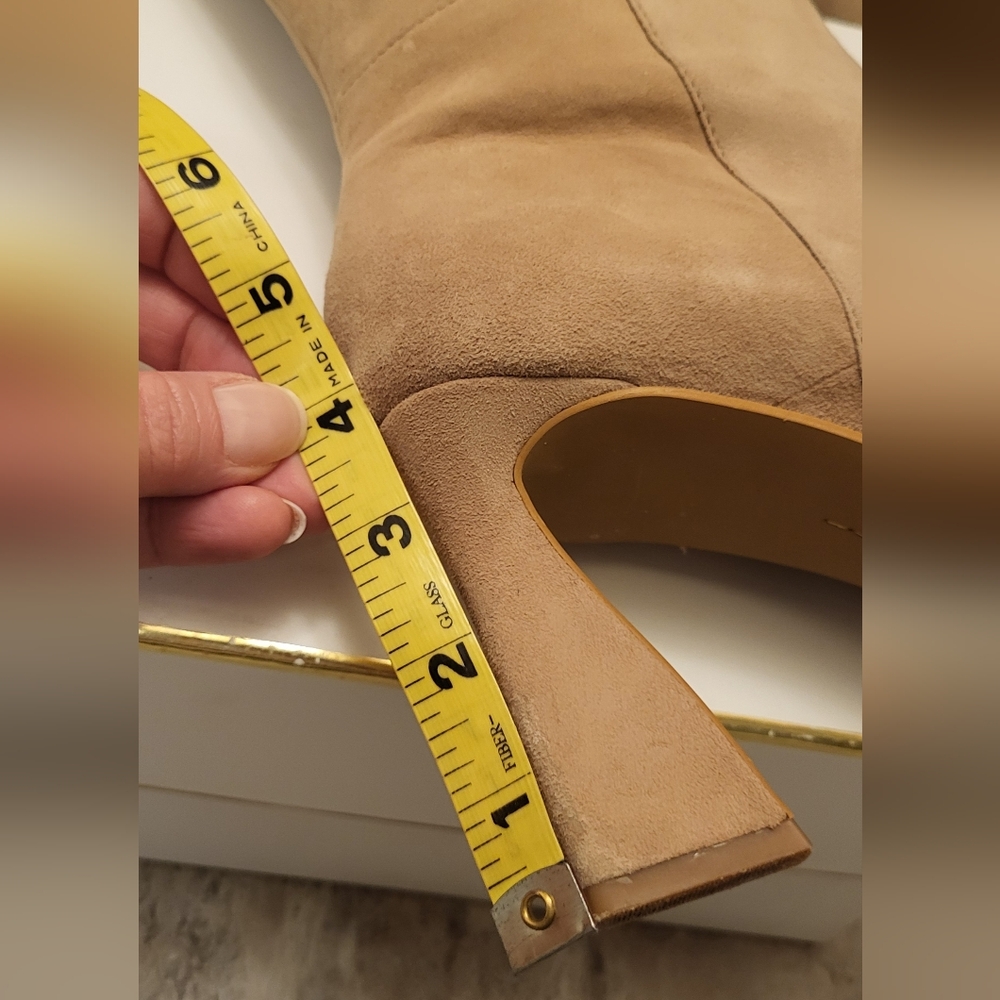 Vince Camuto Beige Heeled Boots - Picture 11 of 16